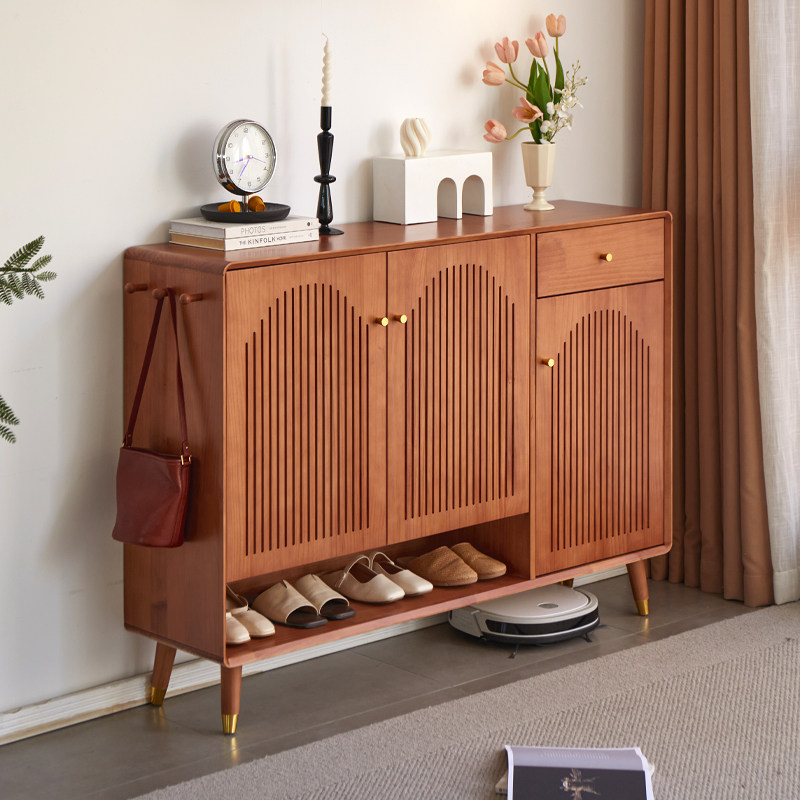 实木鞋柜2025新款大容量
