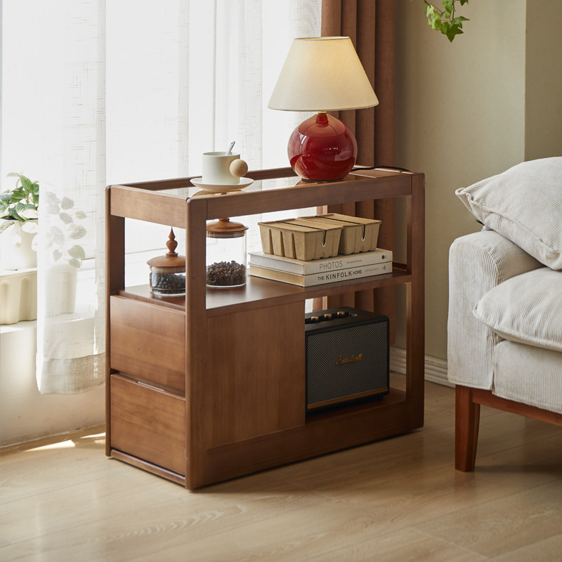 实木边几茶水柜北欧小户型客厅沙发边柜矮柜可移动角几卧室床边柜,住宅家具,角几/边几,淘宝优惠券,粉丝福利购,淘宝优惠卷