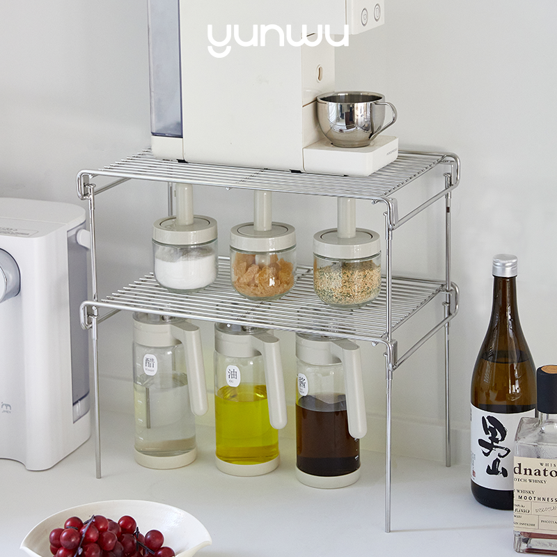 云物生活304不锈钢收纳架