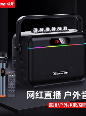 纽曼 K112无线蓝牙音箱广场舞户提便携式低音炮音响外音响家用手