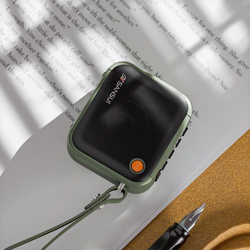 山水F39蓝牙音箱小巧便携式FM收