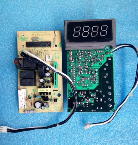 微波炉美EV923KF6-NA电脑板EMXCCF6-01-K显示板线路板 控制主板的