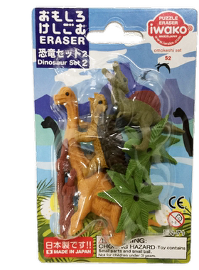 日本IWAKO卡通橡皮儿童节礼物