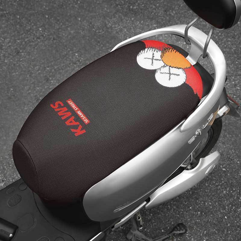 适用于雅迪电动车冠能3代S9MAX御神机改装加长坐垫套一体座坐垫罩