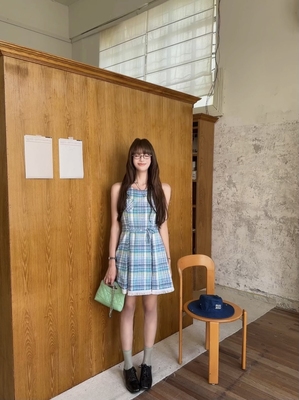 soolrok松未韵一无袖连衣裙