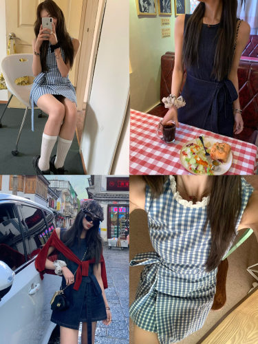 soolrok松未韵一两色无袖连衣裙