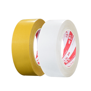 强力网格布基双面胶高粘度婚庆会展固定墙面地毯拼接春联气球贴对联不留痕相框半透明防水大力粘玻璃无痕胶布