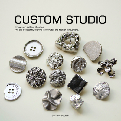 新中式复古轻国风金属纽扣