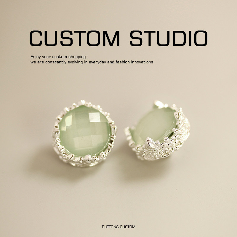 碧云问笛 小香名媛风高端纽扣设计师辅料珠光金属针织毛衣扣子,居家布艺,纽扣,淘宝优惠券,粉丝福利购,淘宝优惠卷