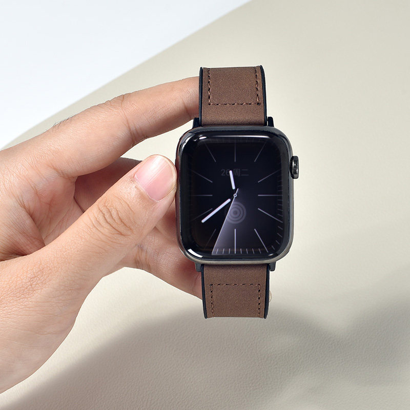 适用华为WatchFit4/3表带皮质