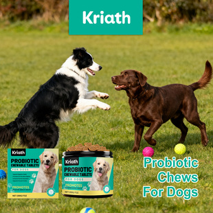 Kriath 犬益生菌软颗粒 支持肠道消化平衡营养吸收全龄宠物适用
