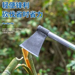弹簧钢斧头锻打斧子家用砍柴砍树劈柴斧多功能长柄开山伐木木工斧