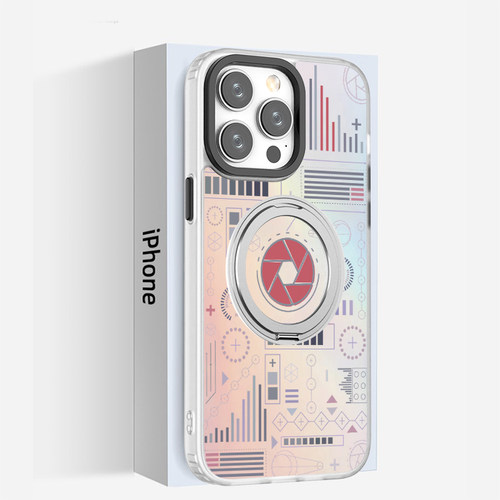 旋转磁吸支架magsafe支点壳