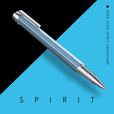 Bernard Shaw/萧伯纳签字笔精灵宝珠笔德国笔芯金属水性签名笔定