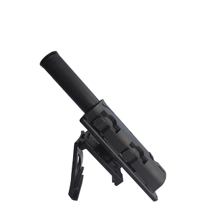 侧开快拔八件套战术保安武装腰带腰封多功能巡逻安保塑钢手电筒套