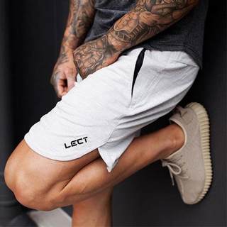 Men Short Pants Shorts For Jeans Jogging Black Printing Mens