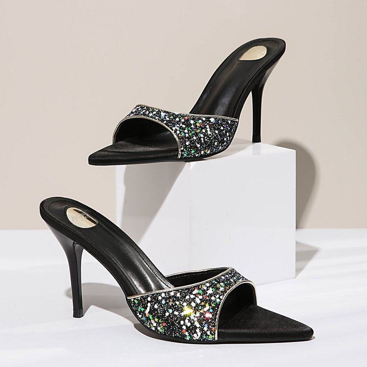 2026夏季新款一字拖鞋细跟超高跟性感一字凉拖鞋女,女鞋,一字拖,淘宝优惠券,粉丝福利购,淘宝优惠卷