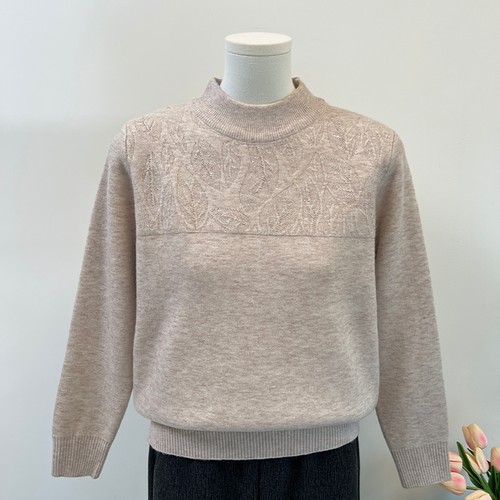 妈妈装秋冬一体绒毛衣加厚打底衫