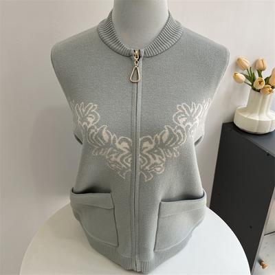 郭贵人妈妈秋装洋气短款毛衣外套