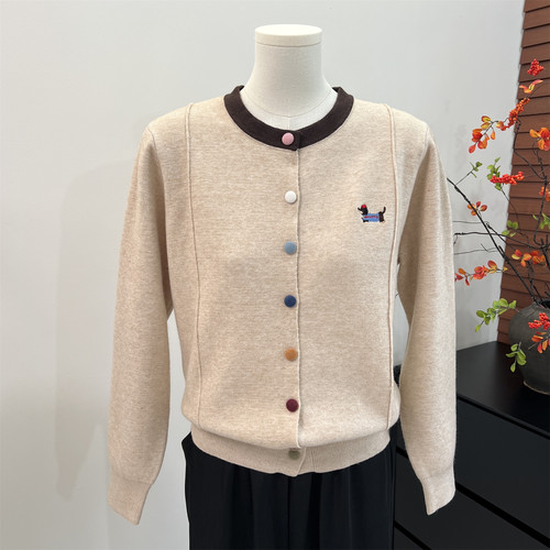 时尚妈妈装针织衫开衫上衣服