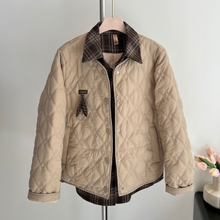 妈妈冬装加棉保暖外套中老年女秋冬洋气假两件棉袄奶奶洋气棉衣服