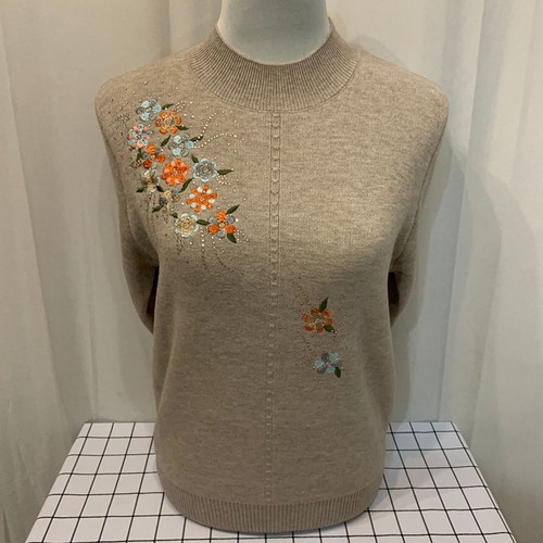 赠送运费险中老年加绒加厚毛衣