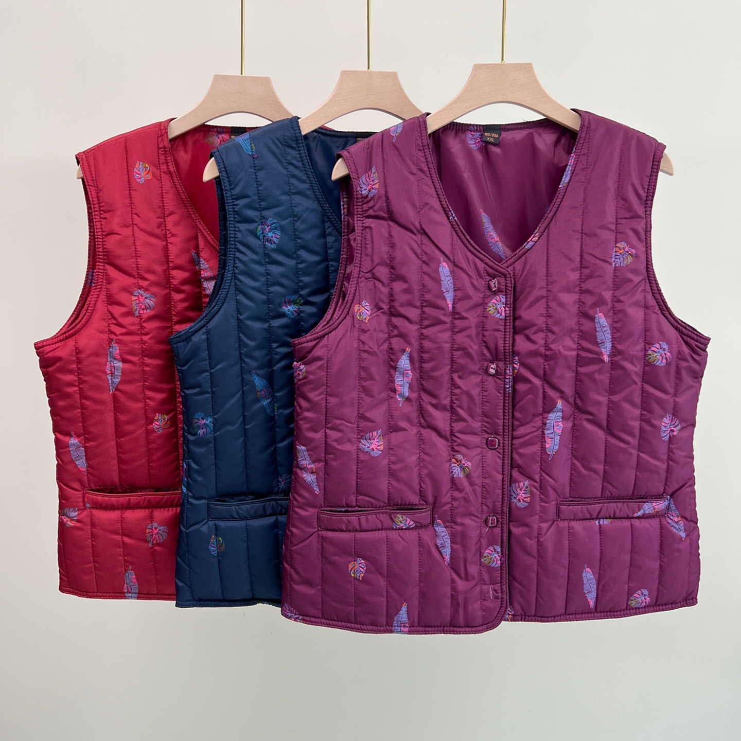 奶奶装秋冬棉衣内胆轻薄马夹