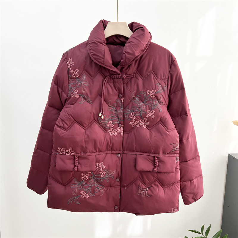 郭贵人奶奶冬装羽绒服保暖外套