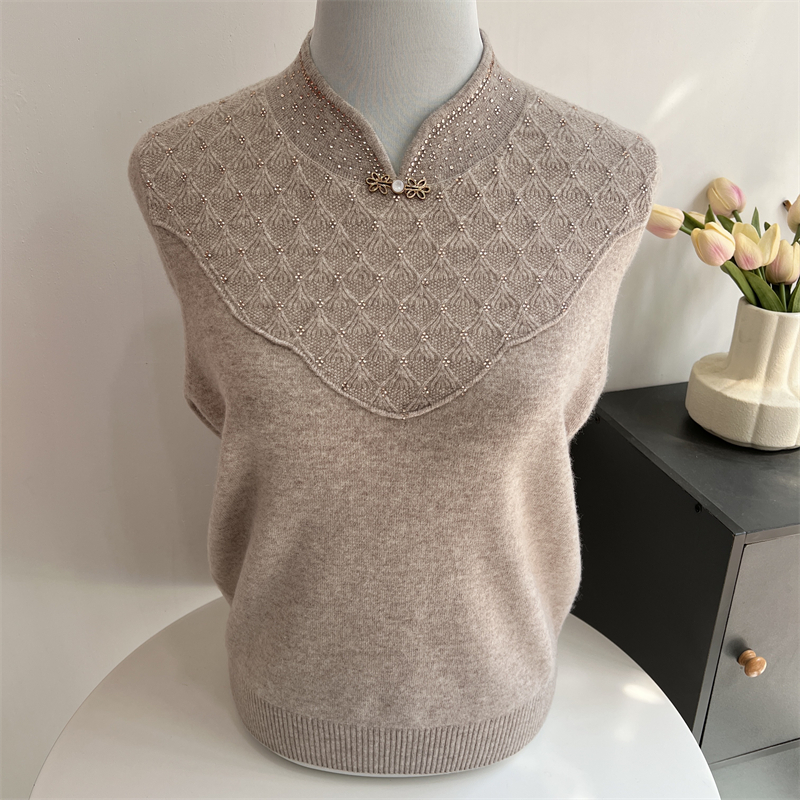 郭贵人100纯羊毛秋冬洋气毛衣