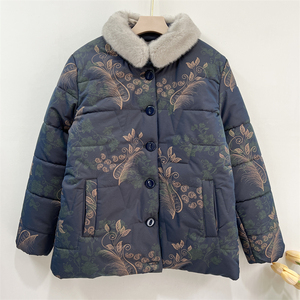 老年人冬季棉服女老太太冬装小棉袄妈妈棉衣奶奶秋冬洋气保暖外套