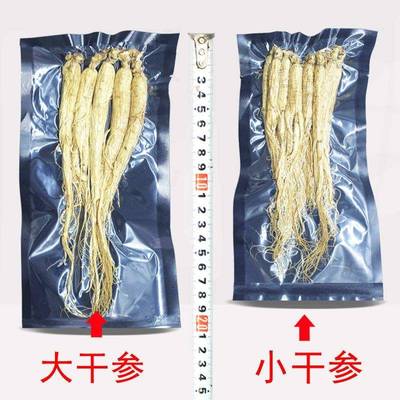 LAG林间人参-参下野山参长山干人参生晒东北干货整枝新鲜泡白酒林