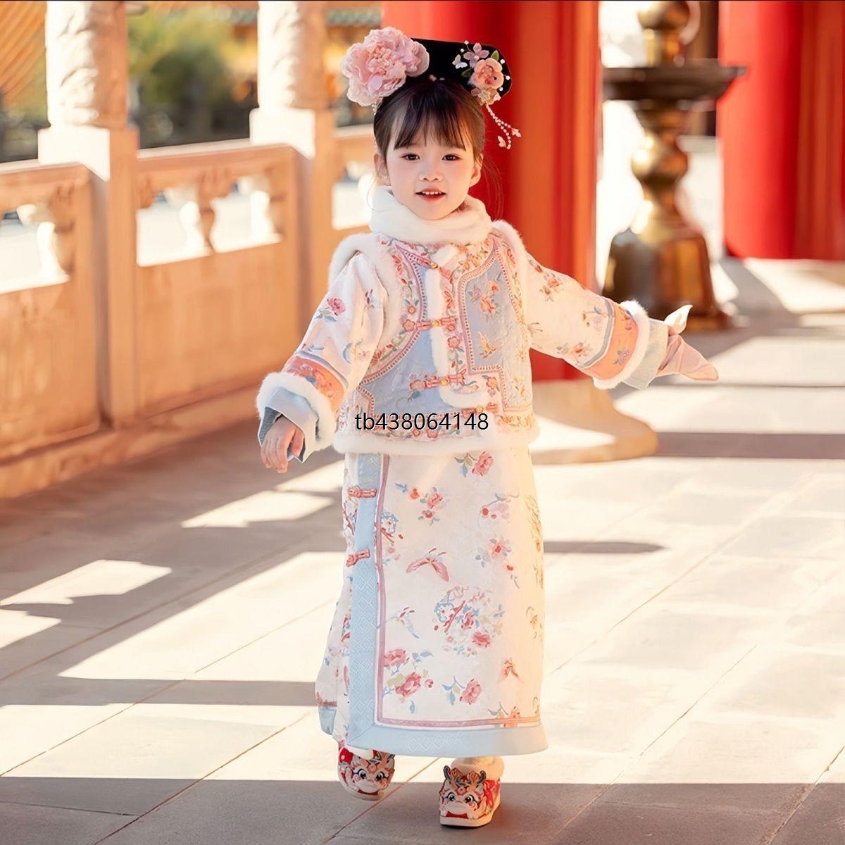 儿童格格服宫廷风女童汉