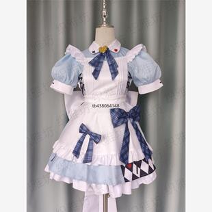 织雅坊cos服lovelive 缪斯 gigo 联动cos服全员女仆装打歌服