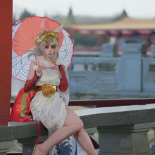 定制暗纹)王者cos服公孙离祈雪灵祝cos服荣耀公孙离皮肤cos