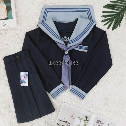 糯微尔正版jk原创制服日系学院风学生水手服基础长短袖基础款套装