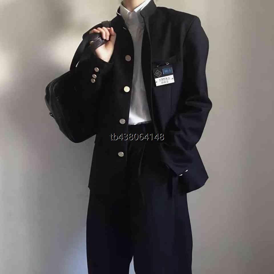 dk制服初中高中生高校班服JK校服中山装cos服西装学院风男女外套