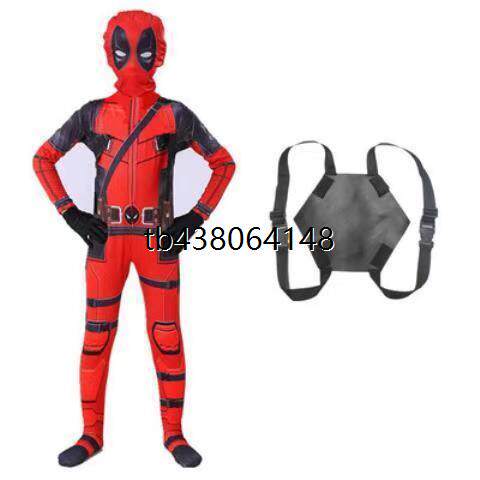 Deadpool死侍衣服儿童成