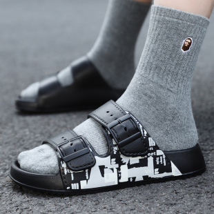 室内居家情侣拖鞋 踩屎感拖鞋 防滑耐磨软底凉拖鞋 2025新款 女 男夏季