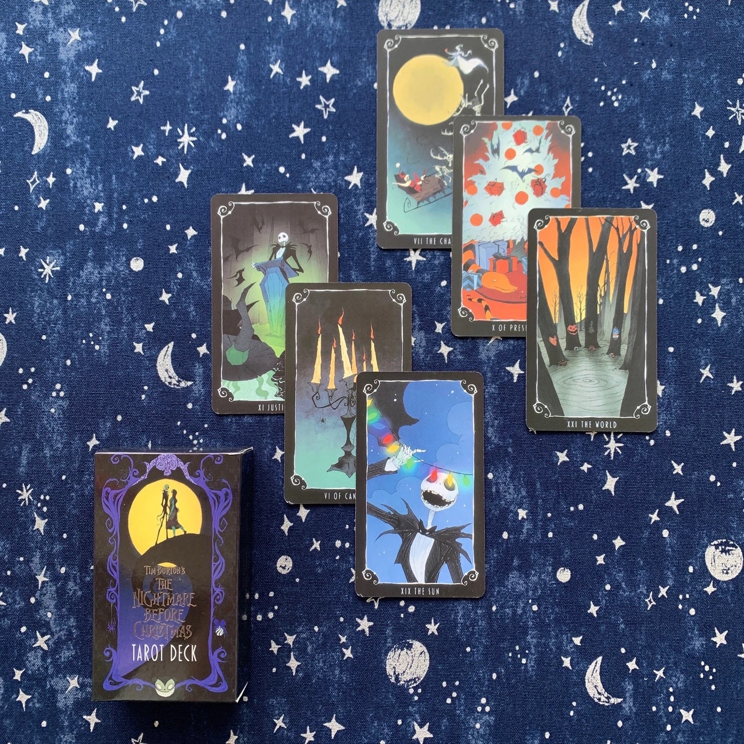 塔罗牌塔luo牌taluo圣诞夜惊魂塔罗牌The Nightmare Before Tarot