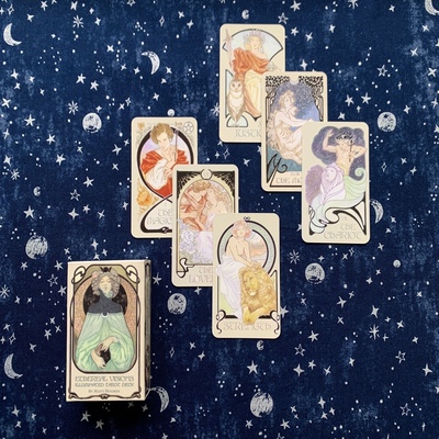 塔罗牌塔luo牌taluo飘渺愿景虚幻之光塔罗Ethereal Vision Tarot