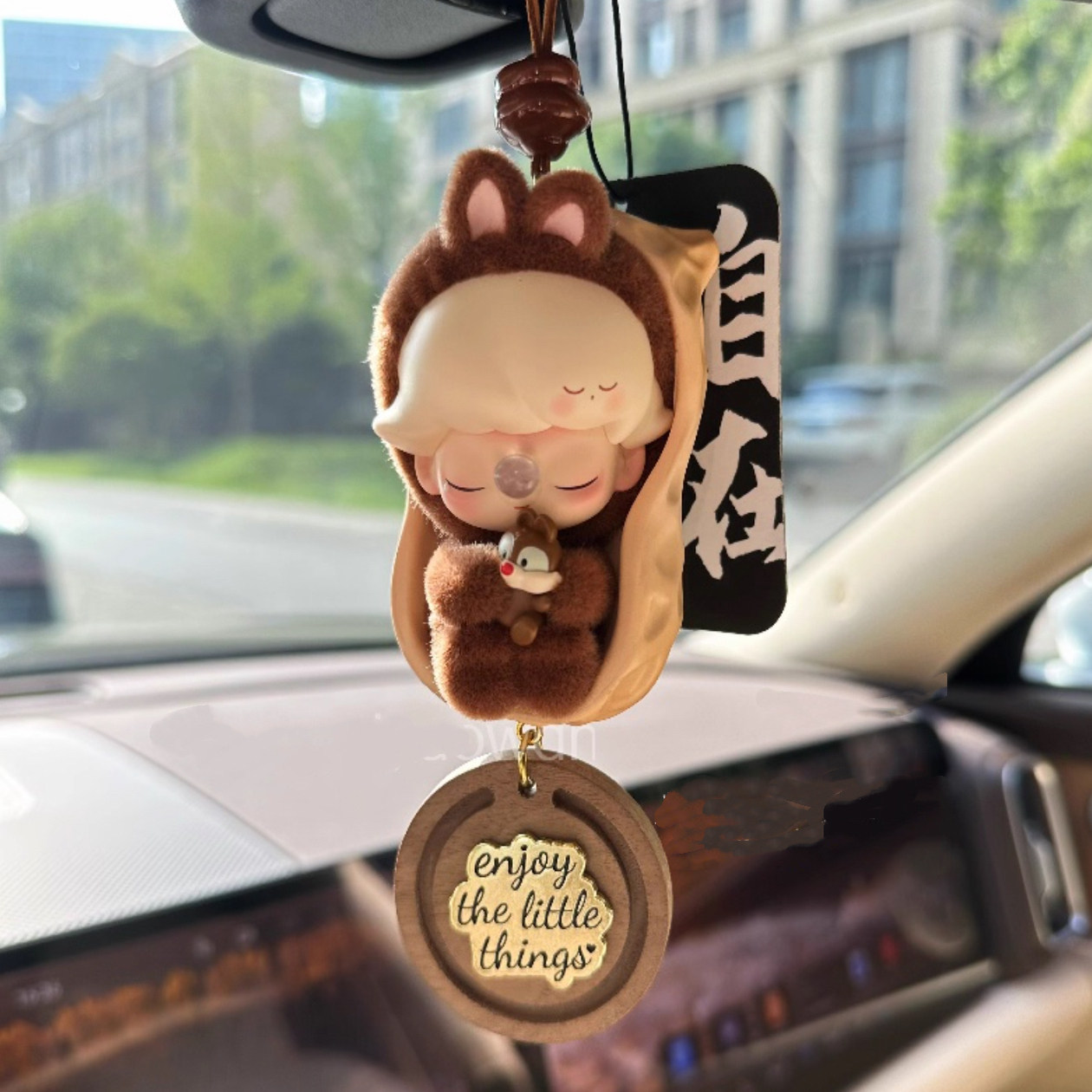DIMOO迪士尼联名系列奇奇蒂蒂的美梦车挂汽车后视镜挂饰盲盒礼物