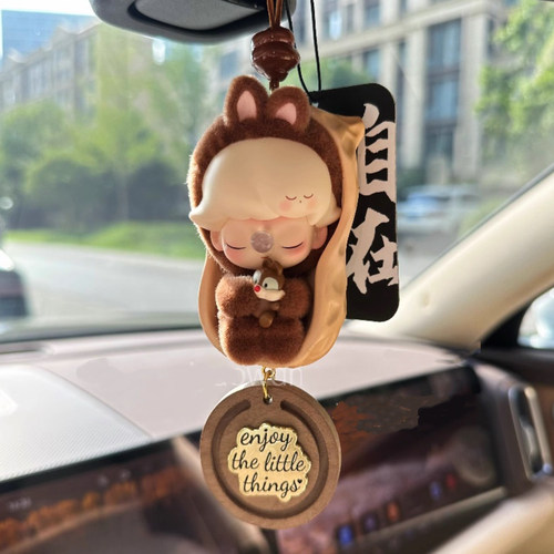 DIMOO迪士尼联名系列奇奇蒂蒂的美梦车挂汽车后视镜挂饰盲盒礼物