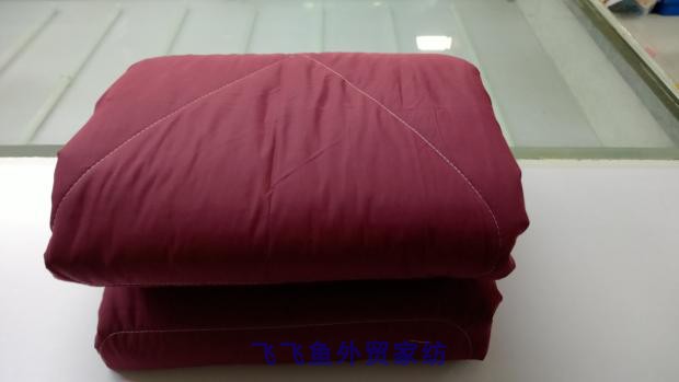 【工厂清库】加厚纯色冬季单人红蓝被子被芯150*200约4斤可洗稍硬