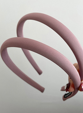 氧气少女法式温柔紫色细发箍2022年网红新款高级感洗脸头箍发卡