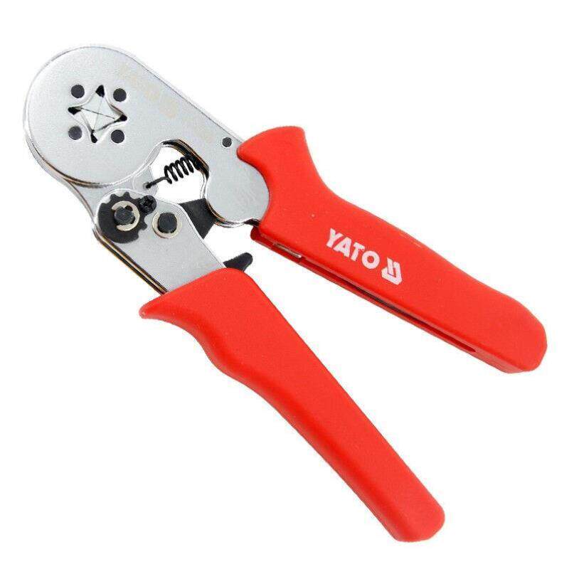 易尔拓（YATO）棘轮压线钳四边正方形冷压端子电工压接插簧线铜鼻