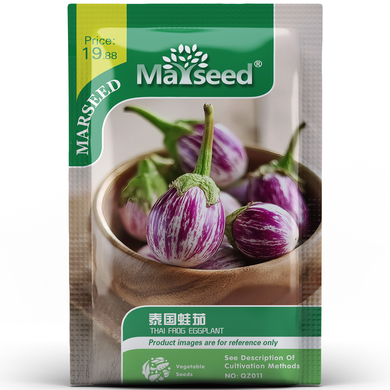 趣味可爱西双版纳泰国蛙茄热带清新风味庭院春秋蔬菜种孑子籽
