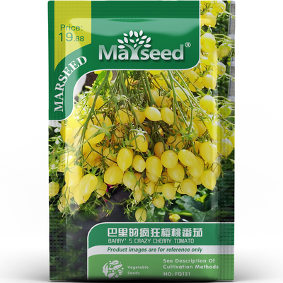 丰产超甜巴里的疯狂樱桃番茄种子种苗蔬菜爆汁小柠檬B054