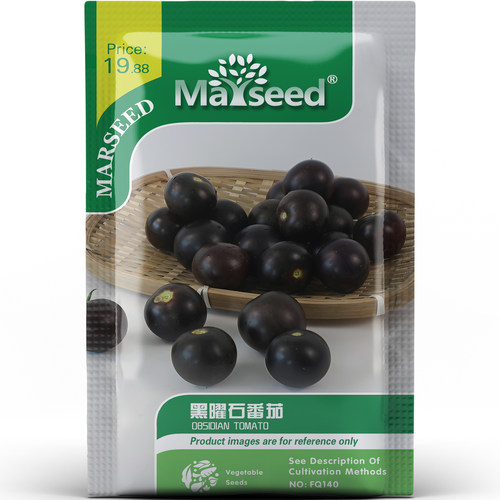 墨黑特色品种黑曜石番茄口感清新甜润多汁好蔬菜高产种子种苗A062