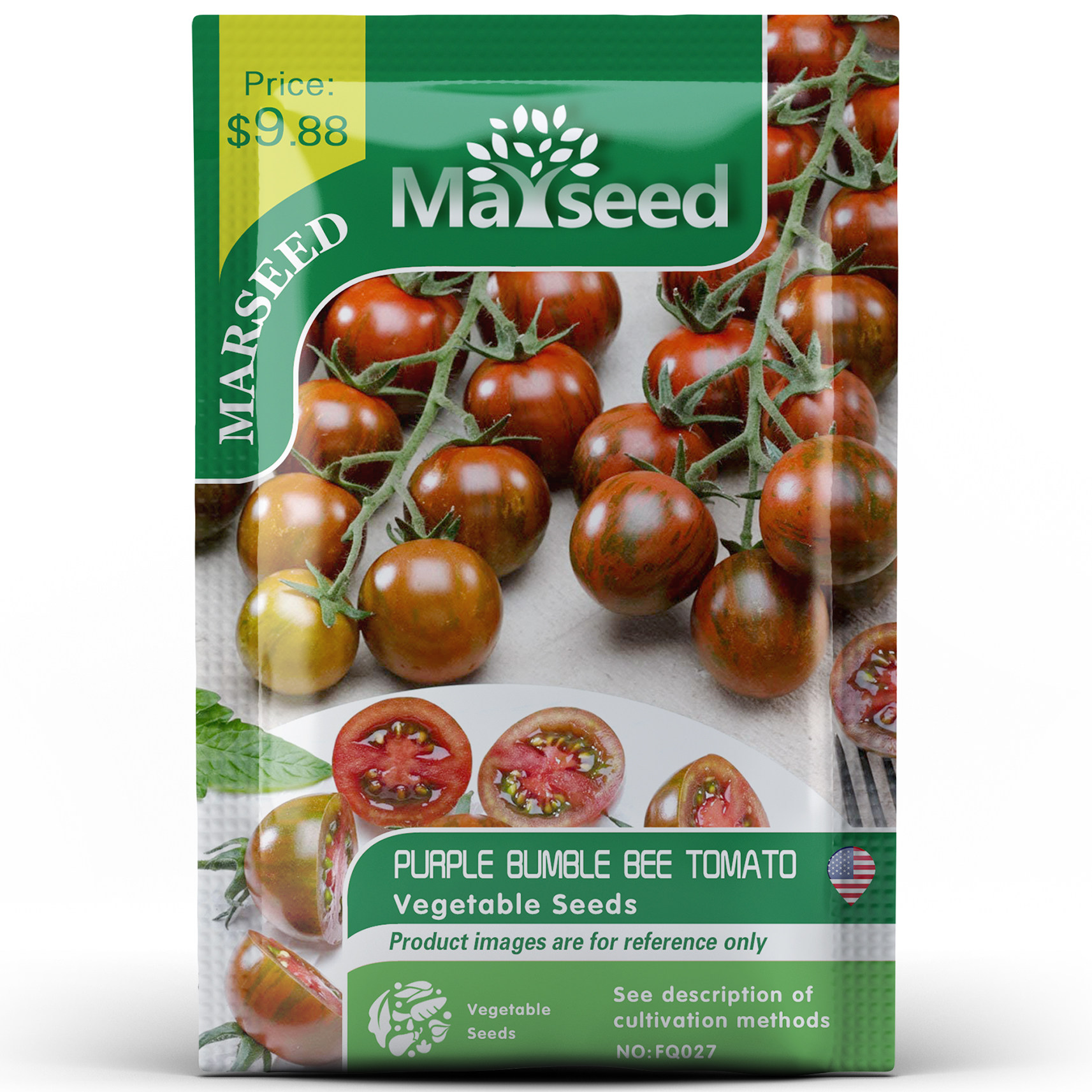 官网高分爆浆好吃传家宝番茄种子