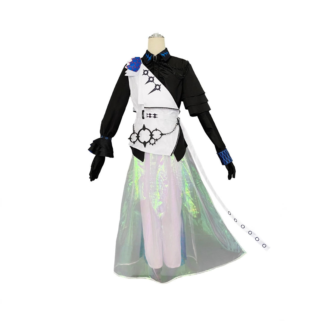 Vtuber彩虹社cos服星导晶虚拟主播cosplay服装二次元动漫C服男装